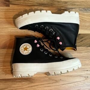Converse Women's Black Chuck Taylor All Star Lugged Hi Winter Boots Gore-Tex